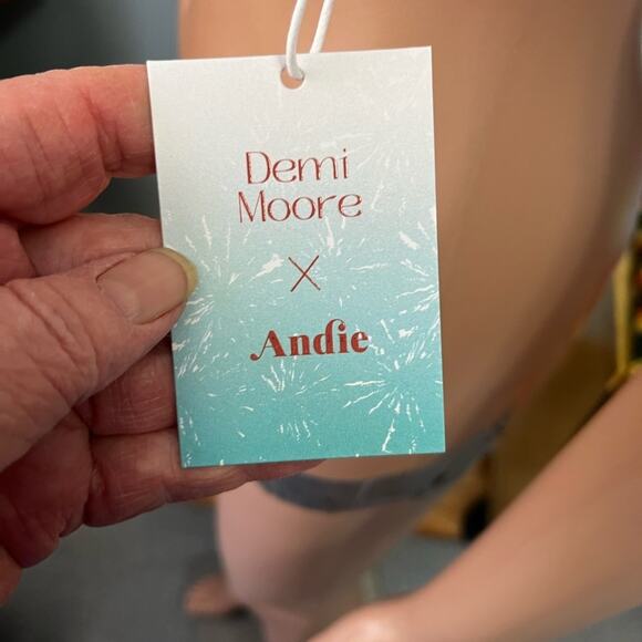 Andie Swim New With Tags “The Tropez” Bottom In Crochet White XL - Picture 5 of 6